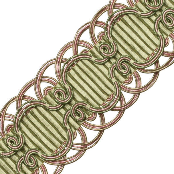 Chevallerie Crete Trim by Samuel & Sons in Jardin