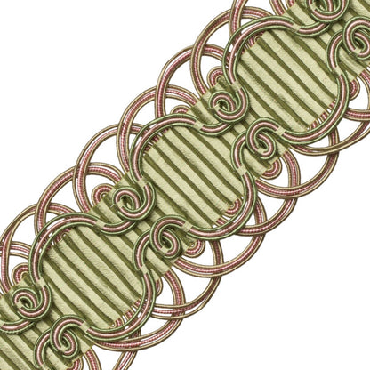 Chevallerie Crete Trim by Samuel & Sons in Jardin