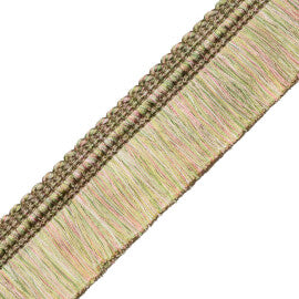 Chevallerie Brush Fringe Trim by Samuel & Sons in Jardin