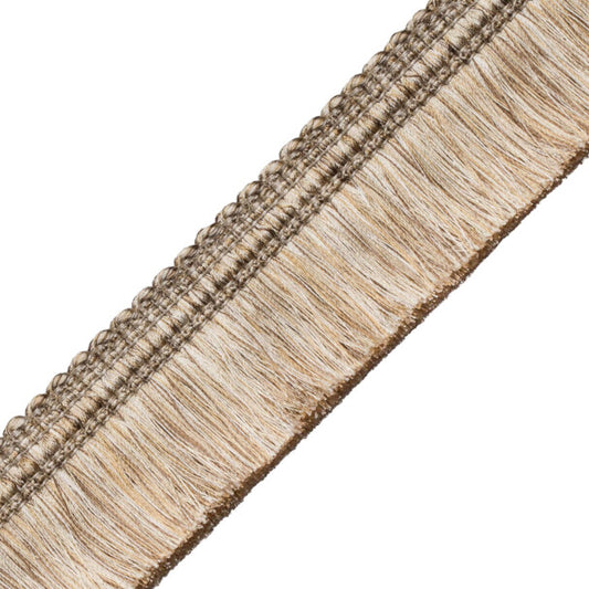 Chevallerie Brush Fringe Trim by Samuel & Sons in Amande