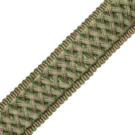 Chevallerie Braid Trim by Samuel & Sons in Jardin