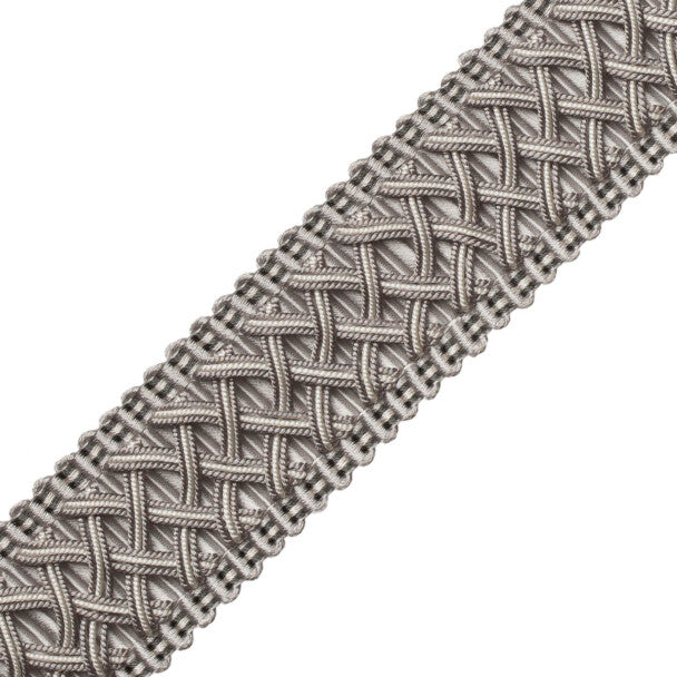 Chevallerie Braid Trim by Samuel & Sons in Argent