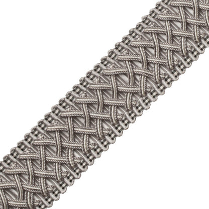 Chevallerie Braid Trim by Samuel & Sons in Argent