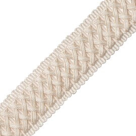 Chevallerie Braid Trim by Samuel & Sons in Cre'Me