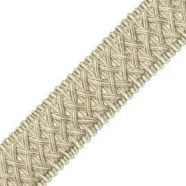 Chevallerie Braid Trim by Samuel & Sons in Vert