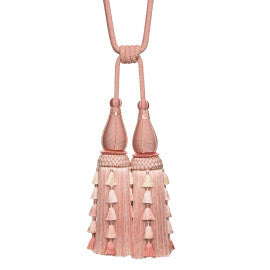 Chevallerie Double Tassel Tieback by Samuel & Sons in Petale