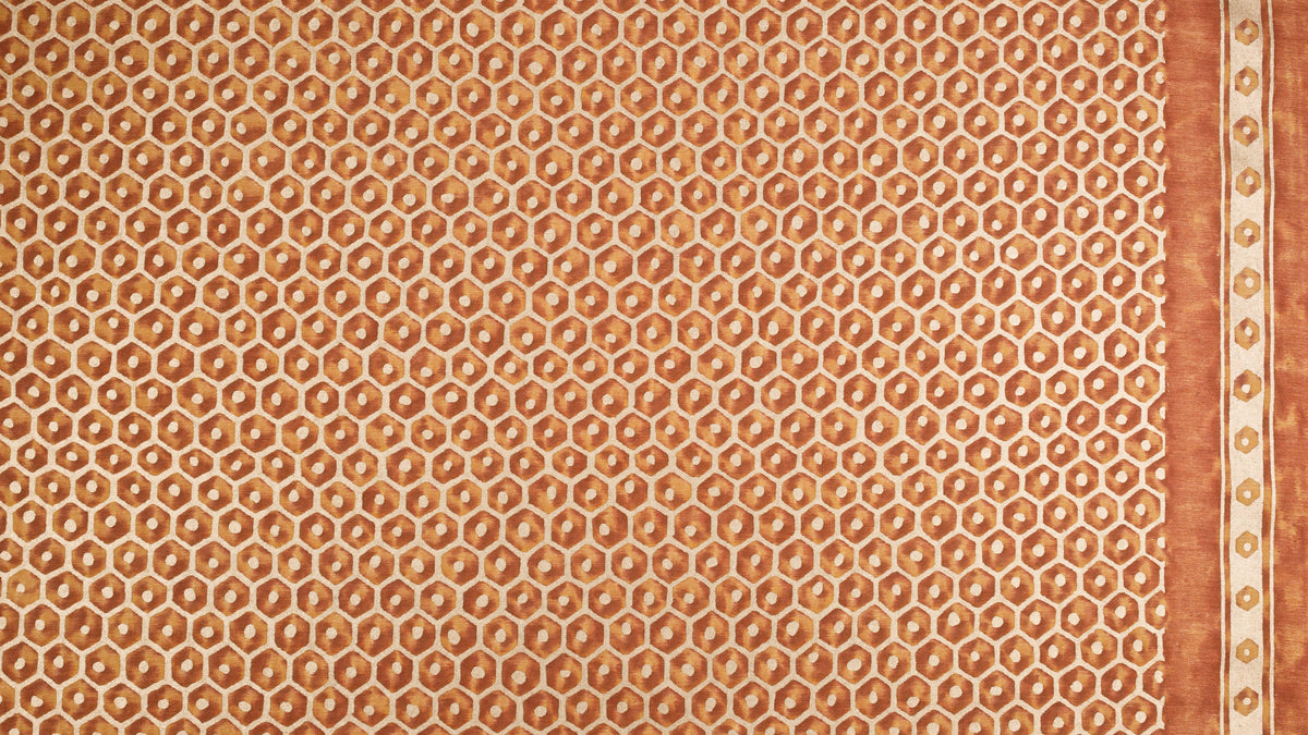 Favo Burnt sienna & gold