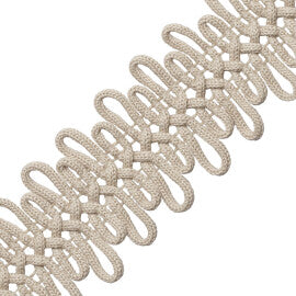 Mariachi Braid Trim by Samuel & Sons in Salt