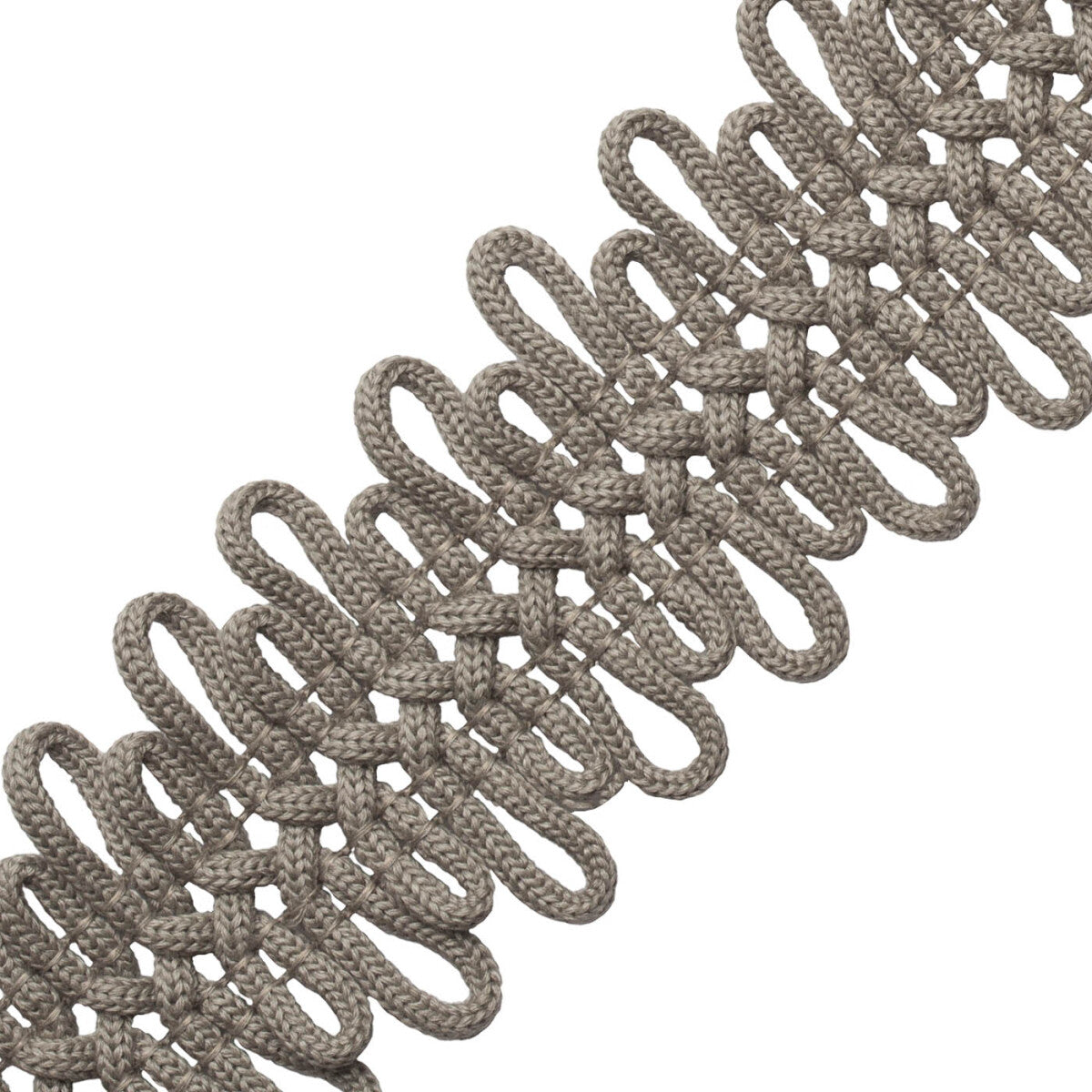 Mariachi Braid Trim by Samuel & Sons in Granite