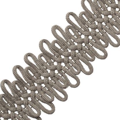Mariachi Braid Trim by Samuel & Sons in Granite