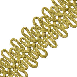 Mariachi Braid Trim by Samuel & Sons in Nopal