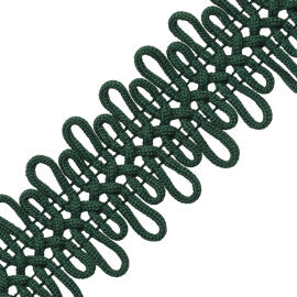 Mariachi Braid Trim by Samuel & Sons in Jade