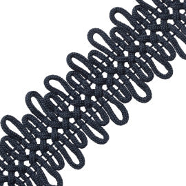 Mariachi Braid Trim by Samuel & Sons in Indigo