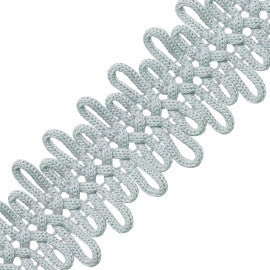 Mariachi Braid Trim by Samuel & Sons in Cielo