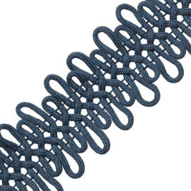 Mariachi Braid Trim by Samuel & Sons in Cenote