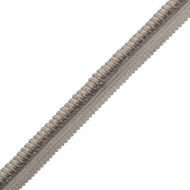 Lazo Cord With Tape Trim by Samuel & Sons in Granite