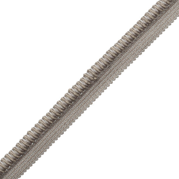 Lazo Cord With Tape Trim by Samuel & Sons in Granite