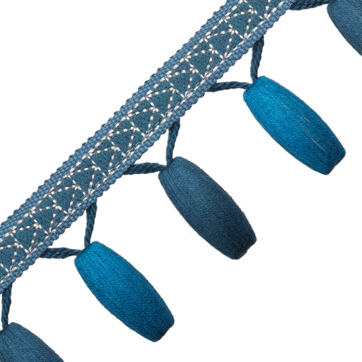 Torero Beaded Fringe Trim by Samuel & Sons in Cenote