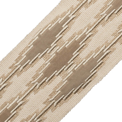 Ojos Appliqué Border Trim by Samuel & Sons in Metate