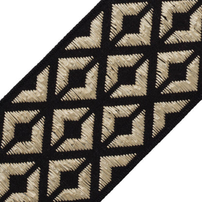 Frida Border Trim by Samuel & Sons in Obsidian