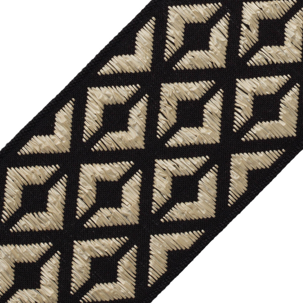 Frida Border Trim by Samuel & Sons in Obsidian