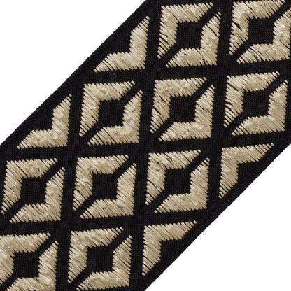 Frida Border Trim by Samuel & Sons in Obsidian