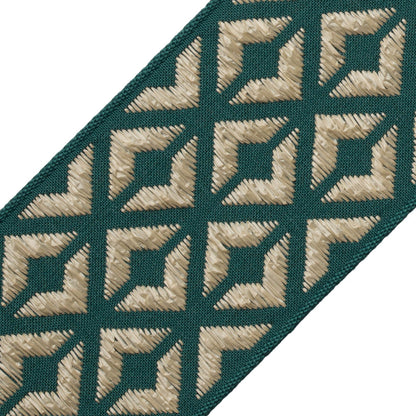 Frida Border Trim by Samuel & Sons in Jade