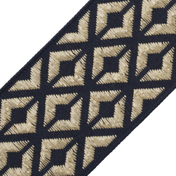 Frida Border Trim by Samuel & Sons in Indigo