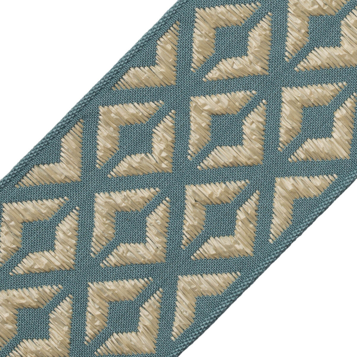 Frida Border Trim by Samuel & Sons in Cielo