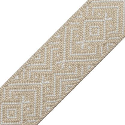 Mitla Border Trim by Samuel & Sons in Salt