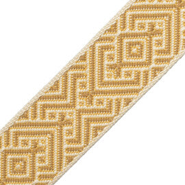 Mitla Border Trim by Samuel & Sons in Sisal