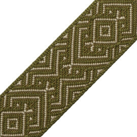 Mitla Border Trim by Samuel & Sons in Nopal