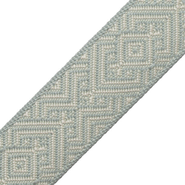 Mitla Border Trim by Samuel & Sons in Cielo