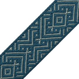 Mitla Border Trim by Samuel & Sons in Cenote