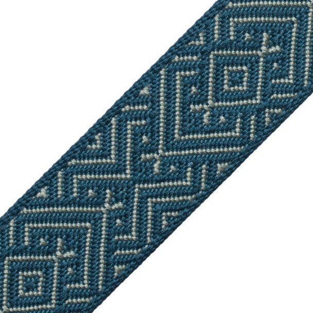 Mitla Border Trim by Samuel & Sons in Cenote