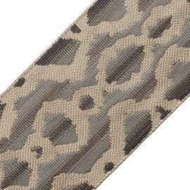 Serpiente Border Trim by Samuel & Sons in Granite