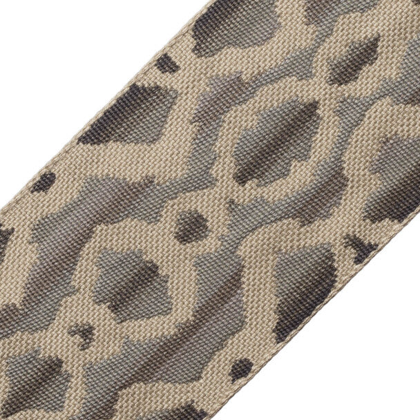 Serpiente Border Trim by Samuel & Sons in Granite
