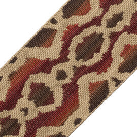 Serpiente Border Trim by Samuel & Sons in Terra