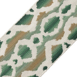 Serpiente Border Trim by Samuel & Sons in Jade
