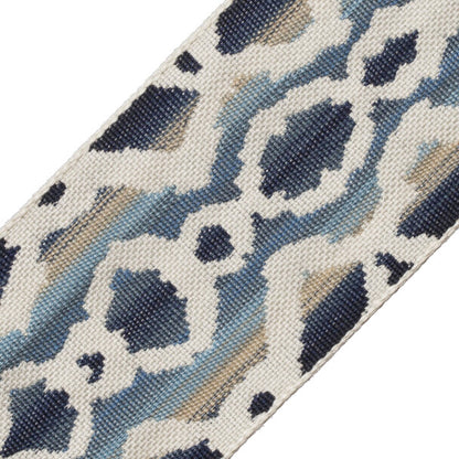 Serpiente Border Trim by Samuel & Sons in Indigo