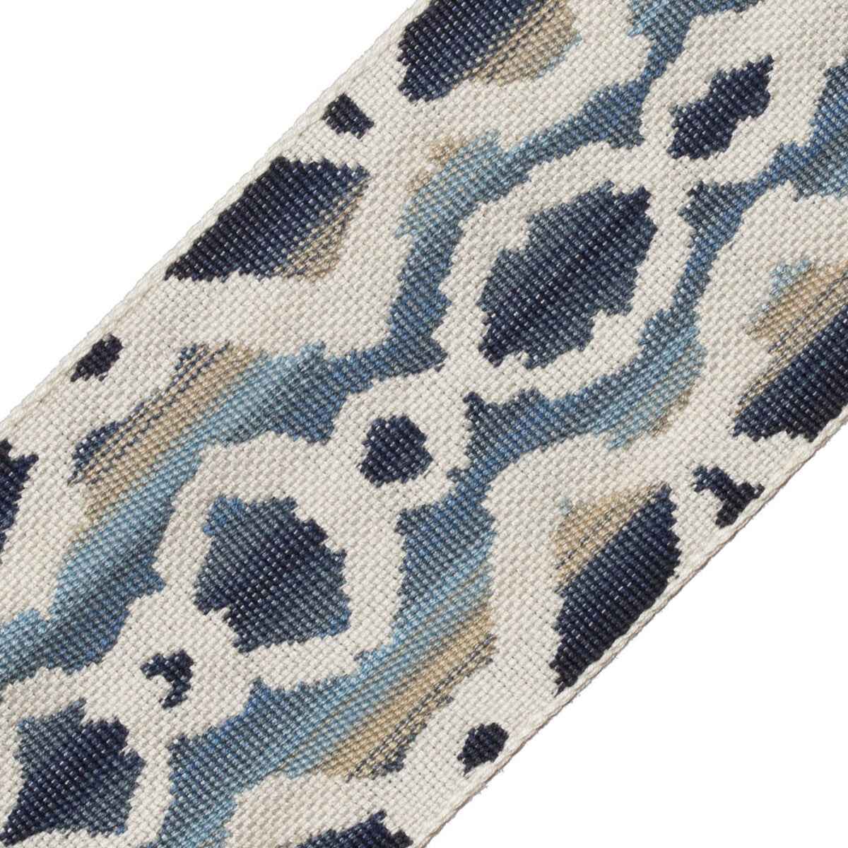 Serpiente Border Trim by Samuel & Sons in Indigo