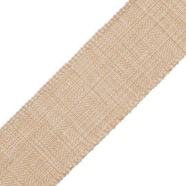 2" Positano Linen Border Trim by Samuel & Sons in Dijon