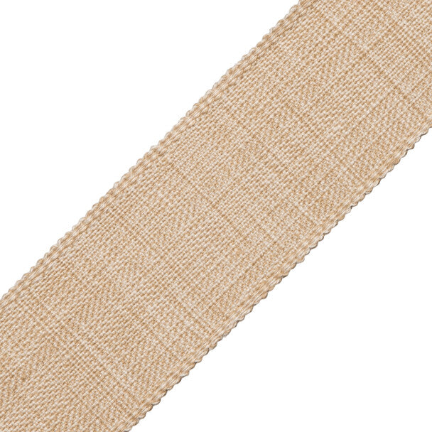 2" Positano Linen Border Trim by Samuel & Sons in Dijon