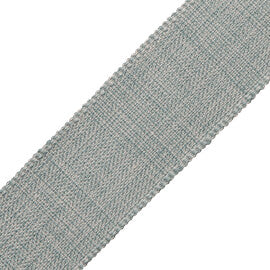 2" Positano Linen Border Trim by Samuel & Sons in Horizon