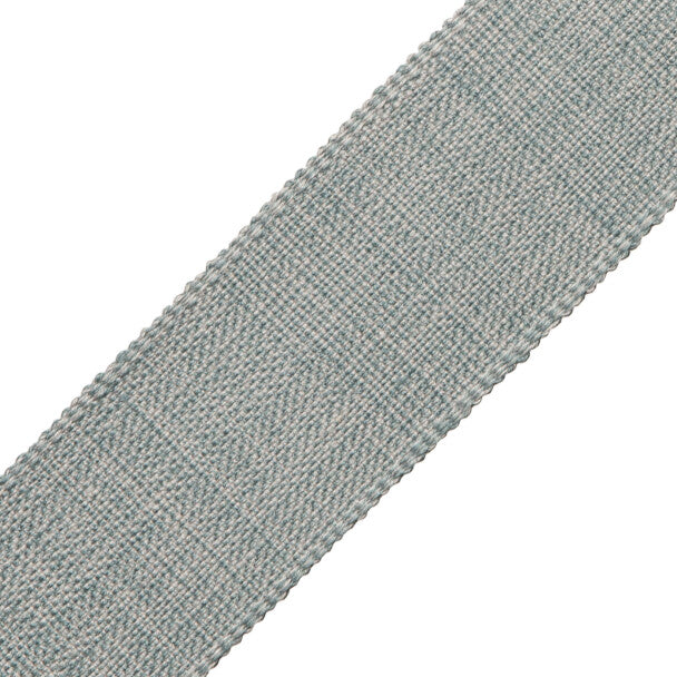 2" Positano Linen Border Trim by Samuel & Sons in Horizon