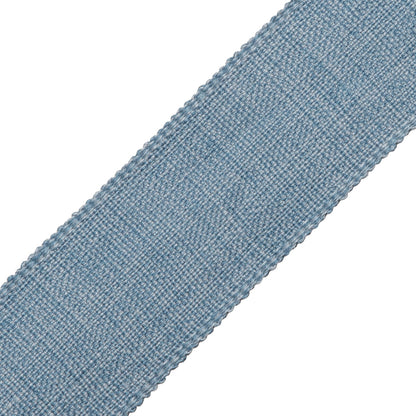2" Positano Linen Border Trim by Samuel & Sons in Cornflower