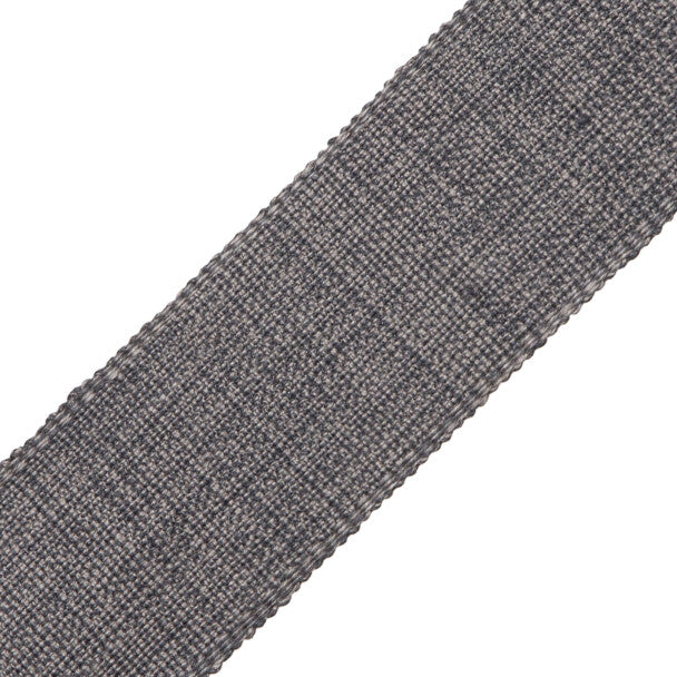 2" Positano Linen Border Trim by Samuel & Sons in Ink