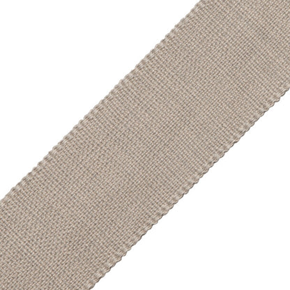 2" Positano Linen Border Trim by Samuel & Sons in Cement