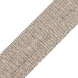 2" Positano Linen Border Trim by Samuel & Sons in Cement