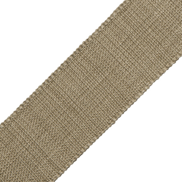 2" Positano Linen Border Trim by Samuel & Sons in Terra Verte